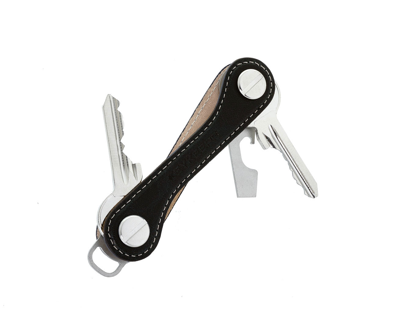 KEYKEEPA Classic Schlüsselorganizer Mit Gravur – Bis Zu 12 Schlüssel + Flaschenöffner | Deutscher Design Award Gewinner