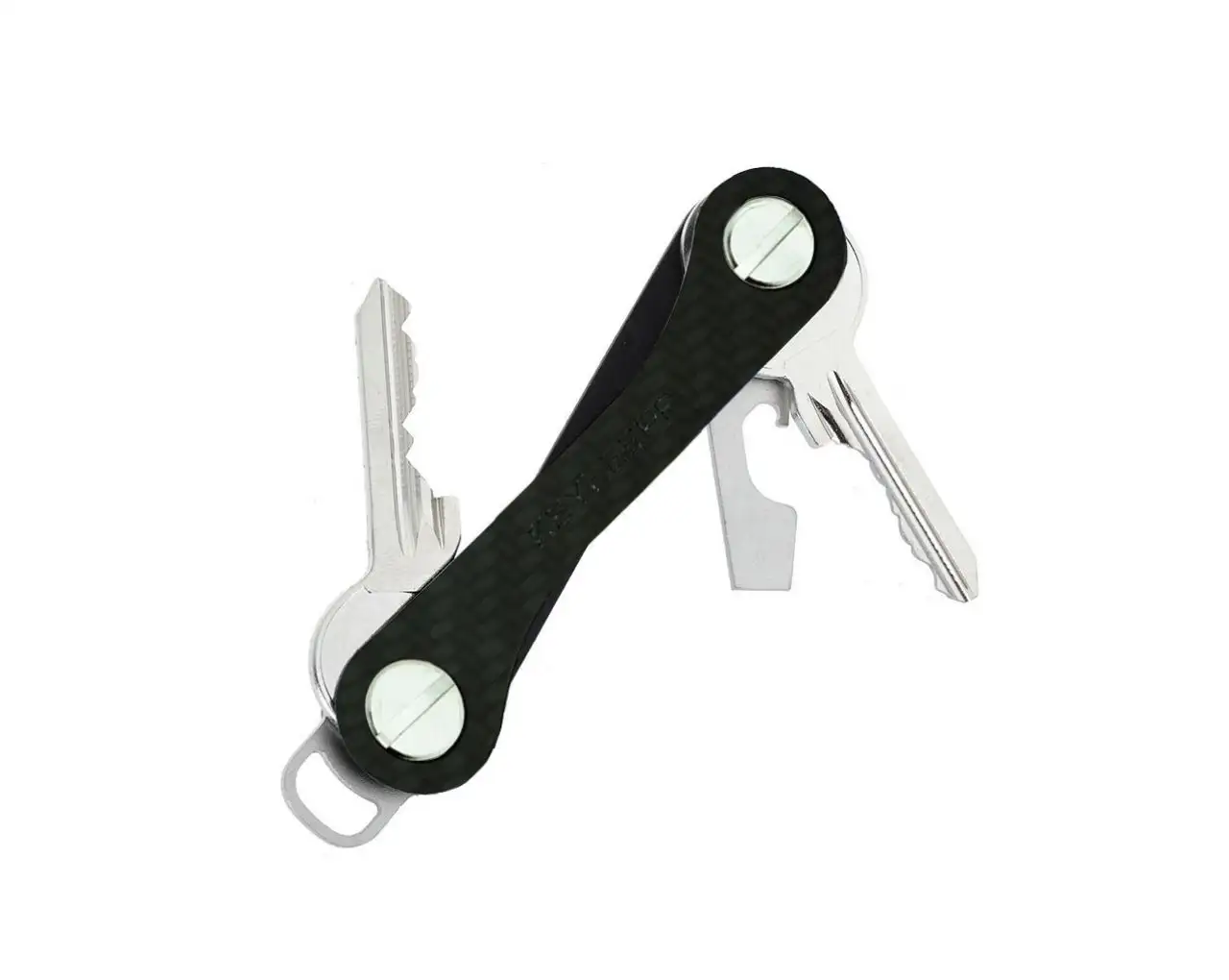 Keykeepa Classic - Organizer Portachiavi In Alluminio - Contiene Fino A 12 Chiavi + Apribottiglie - Prodotto In Germania - 2